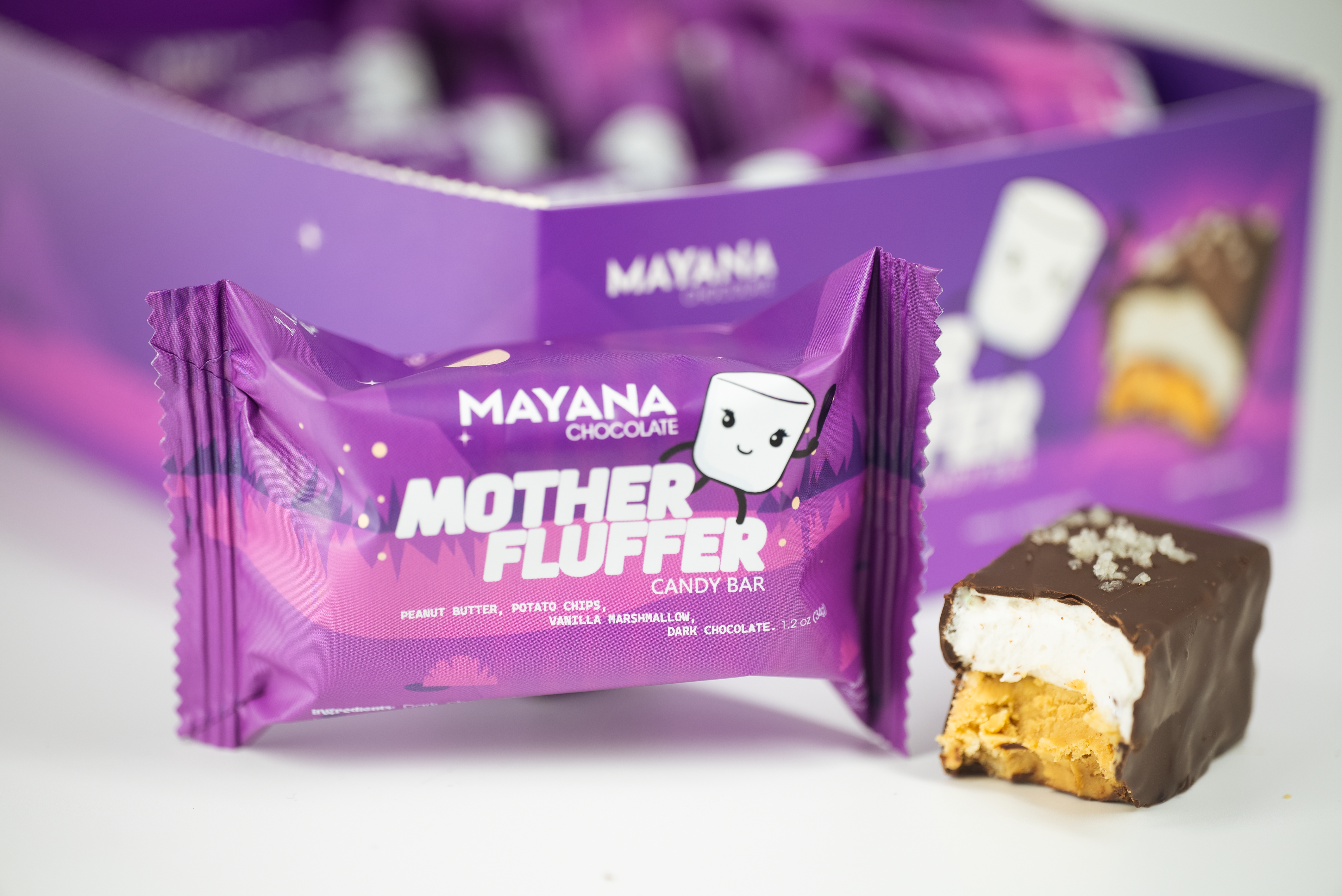 Mother Fluffer Bar // 10 Count – Mayana Chocolate